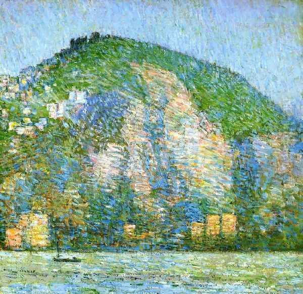 Telegraph Hill - San Fraicisco Oil Painting by Childe Hassam