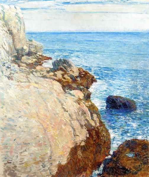 The East Headland, Appledore - Isles of Shoals Oil Painting by Childe Hassam