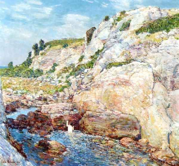 Northeast Gorge at Appledore Oil Painting by Childe Hassam