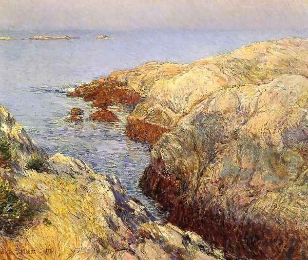 Islea of Shoals Oil Painting by Childe Hassam