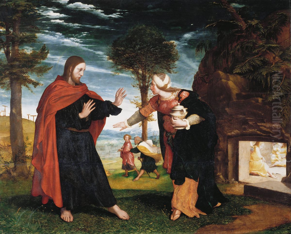 Noli Me Tangere Oil Painting by Hans Holbein the Younger