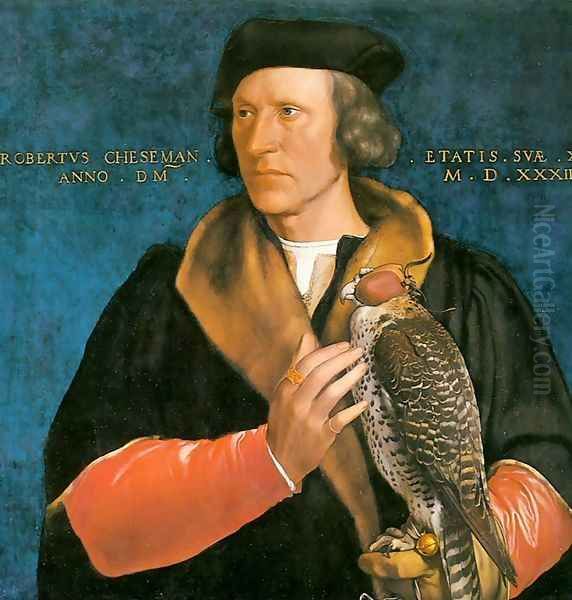 Portrait of Robert Cheseman Oil Painting by Hans Holbein the Younger