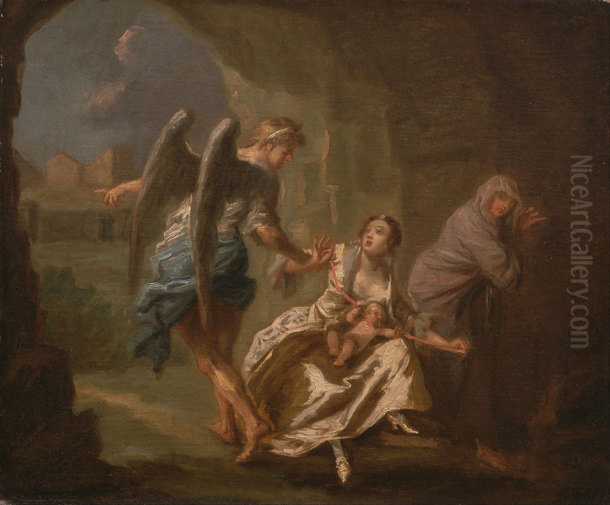 The Angel of Mercy Oil Painting by Joseph Highmore