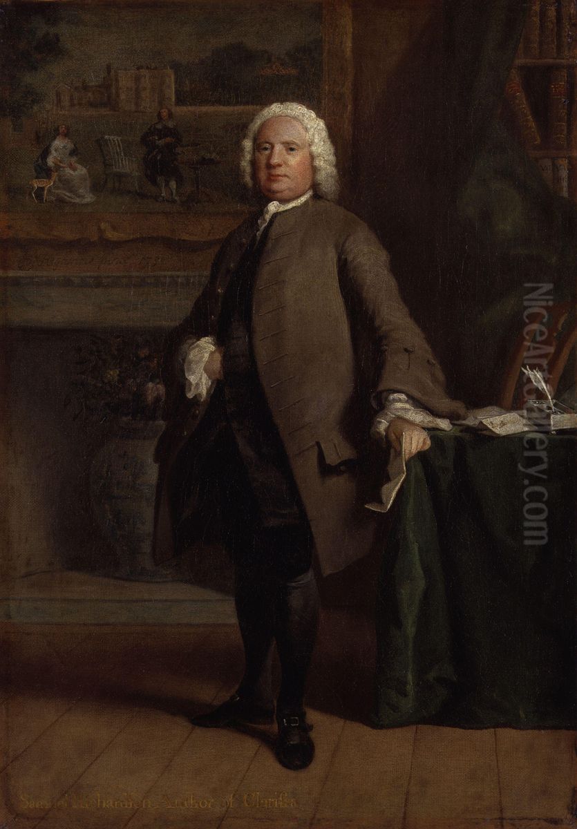 Samuel Richardson Oil Painting by Joseph Highmore