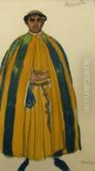 La Pisanella Oil Painting by Leon Samoilovitch Bakst