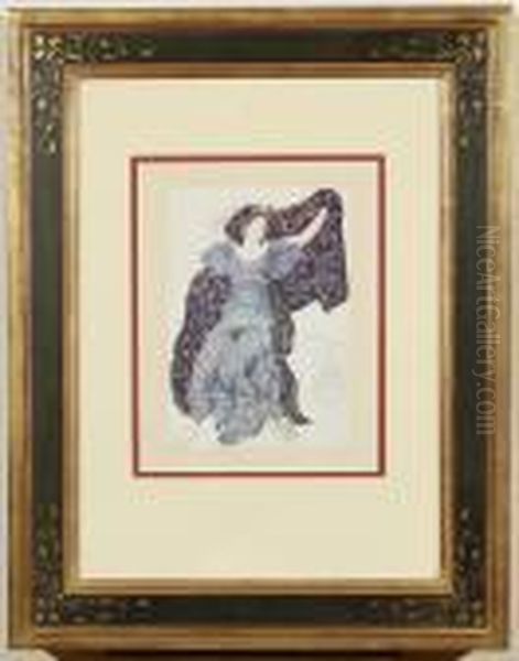 Untitlrf Oil Painting by Leon Samoilovitch Bakst