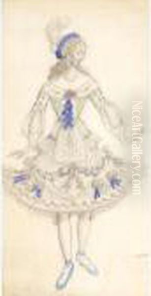 Aladin Oil Painting by Leon Samoilovitch Bakst