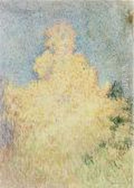 Study Of A Landscape Oil Painting by Leon Samoilovitch Bakst