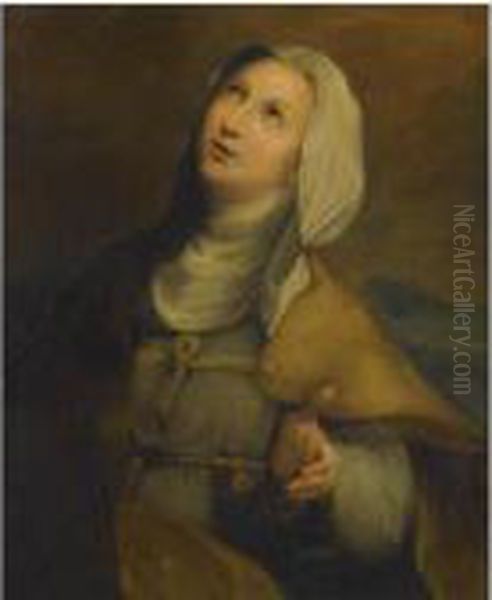 The Blessed Michelina Oil Painting by Federico Fiori Barocci