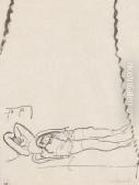 La Ballerine Oil Painting by Maurice Barraud