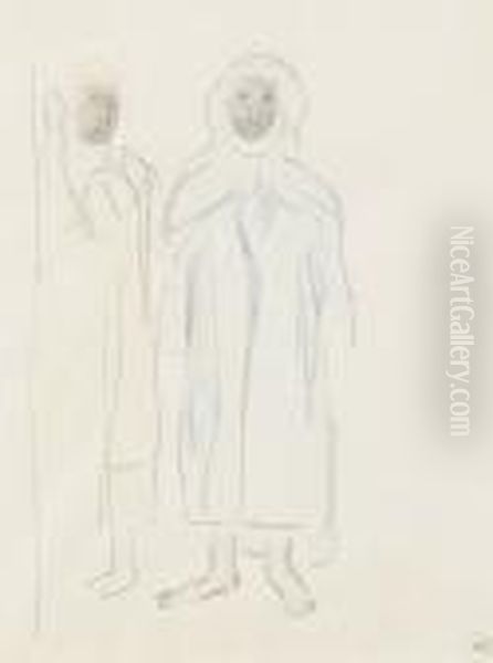 Beduinen Oil Painting by Maurice Barraud