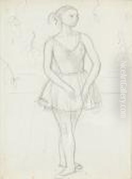 La Danseuse Oil Painting by Maurice Barraud