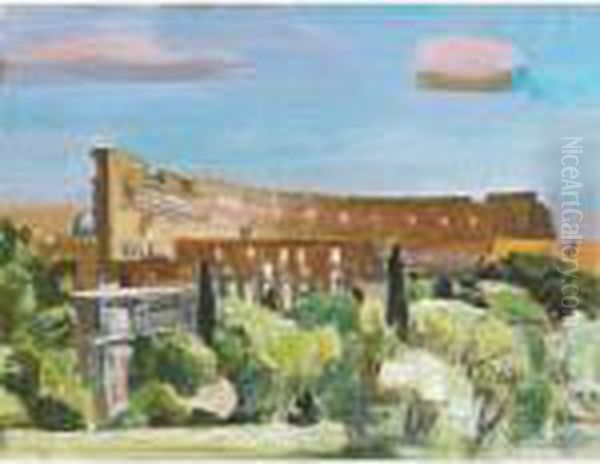 Le Colisee (rome) Oil Painting by Maurice Barraud