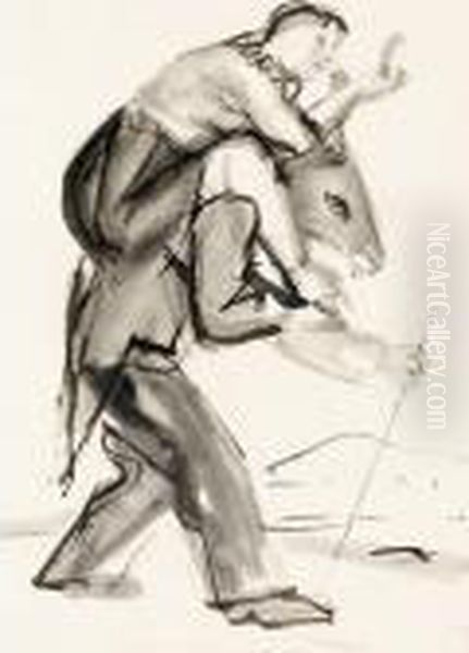 Vanitas 
Vanitas Oil Painting by Maurice Barraud