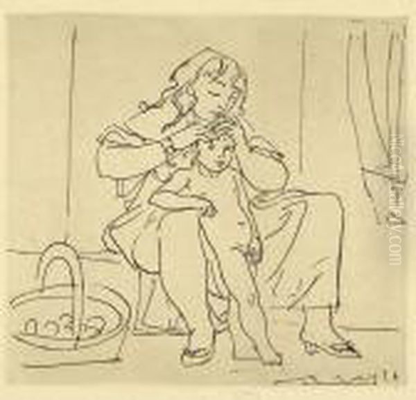 Suite Espagnole Oil Painting by Maurice Barraud