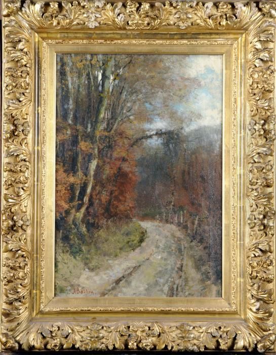 Le Rouge Cloitre Oil Painting by Alfred Bastien