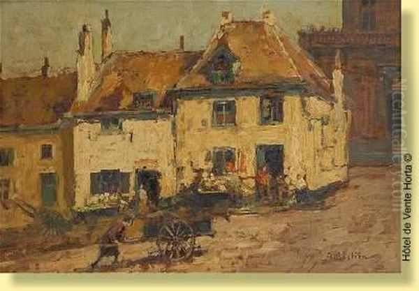 Les Marolles Oil Painting by Alfred Bastien