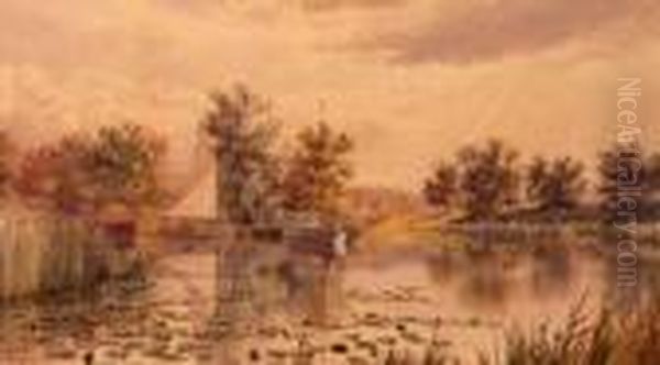 Salhouse Little
Broad Oil Painting by Stephen John Batchelder