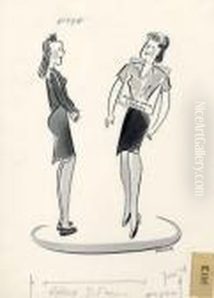 Ohne Titel Oil Painting by Max Bauer