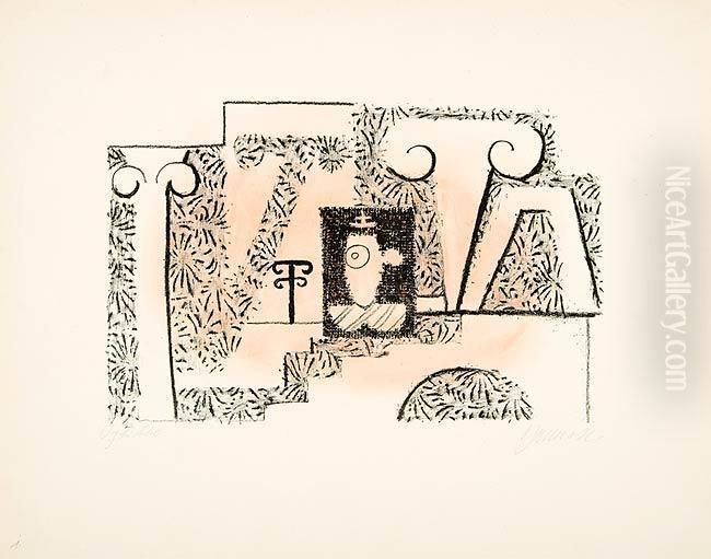 Salome Und Der Prophet Oil Painting by Willi Baumeister