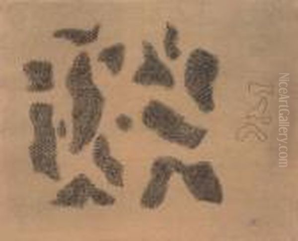 Gilgamesch Xx Oil Painting by Willi Baumeister