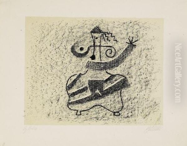 Salome Oil Painting by Willi Baumeister