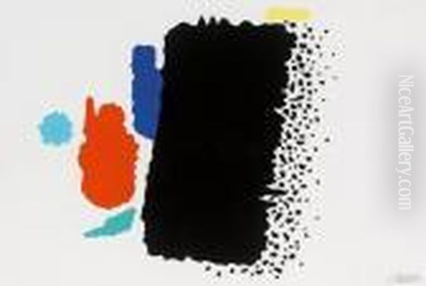 Untitled Oil Painting by Willi Baumeister