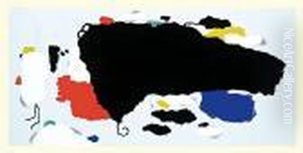 Mo Oil Painting by Willi Baumeister