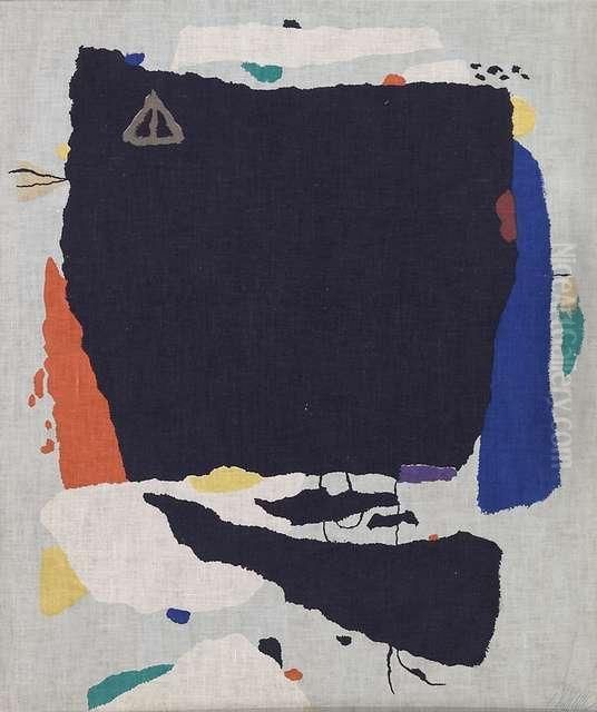 Montaru Mit Gondel Oil Painting by Willi Baumeister