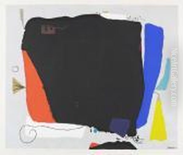 Montaru Oil Painting by Willi Baumeister