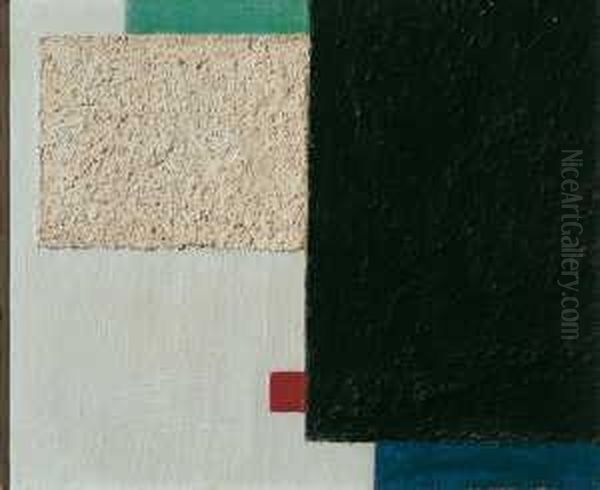 Konstruktivistisch V Oil Painting by Willi Baumeister