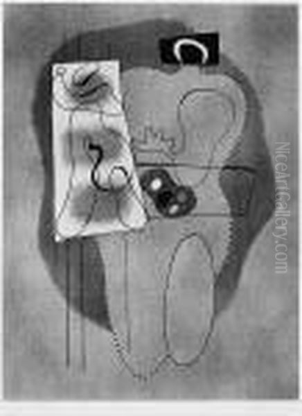 Maler Oil Painting by Willi Baumeister