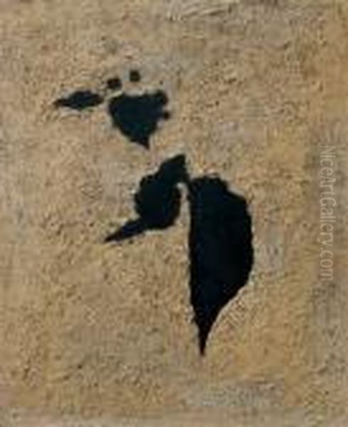 Tanzerin Ii Oil Painting by Willi Baumeister