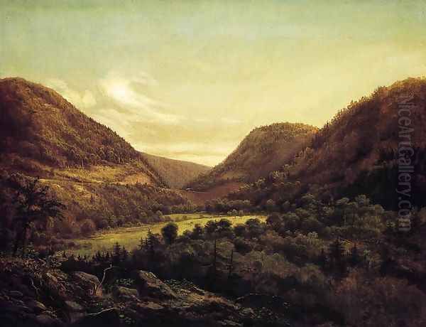 Horseshoe Bend Oil Painting by George Hetzel