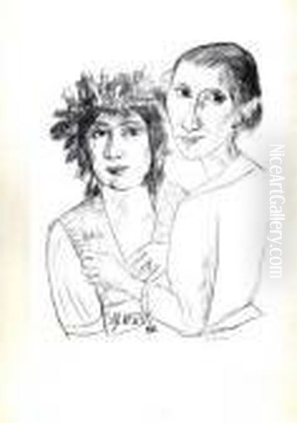 Sylvester. Oil Painting by Max Beckmann