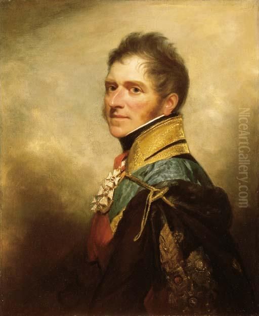 Portrait Of Henry William Paget Oil Painting by Sir William Beechey