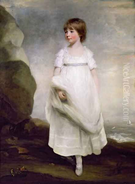 Portrait of Anne Isabella Milbanke 1792-1860 Oil Painting by John Hoppner