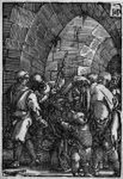 Die Kreuztragung Oil Painting by Hans Sebald Beham