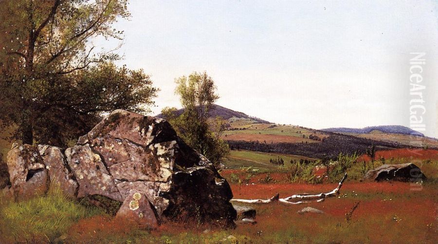 Summer in the Catskills Oil Painting by James McDougal Hart