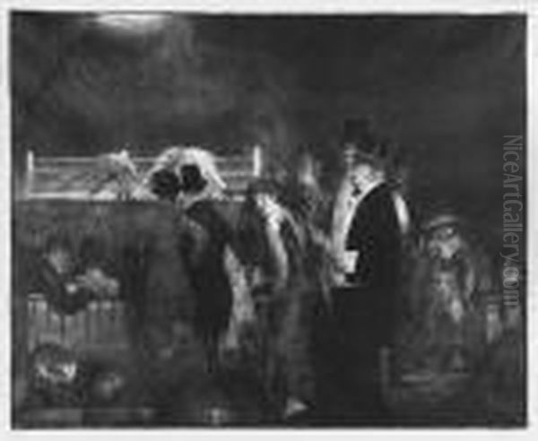 Bellows
Preliminaries (preliminaries To The Big Bout) (m. 24) Oil Painting by George Wesley Bellows