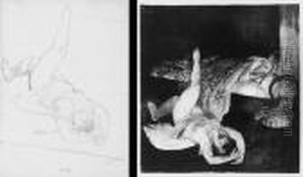 Bellows
Reducing, Large, Second Stone (reducing Exercises); A Drawing 
Forreducing, Large, Second Stone (reducing Exercises) (m. 22; And Cf.m. 
22) Oil Painting by George Wesley Bellows