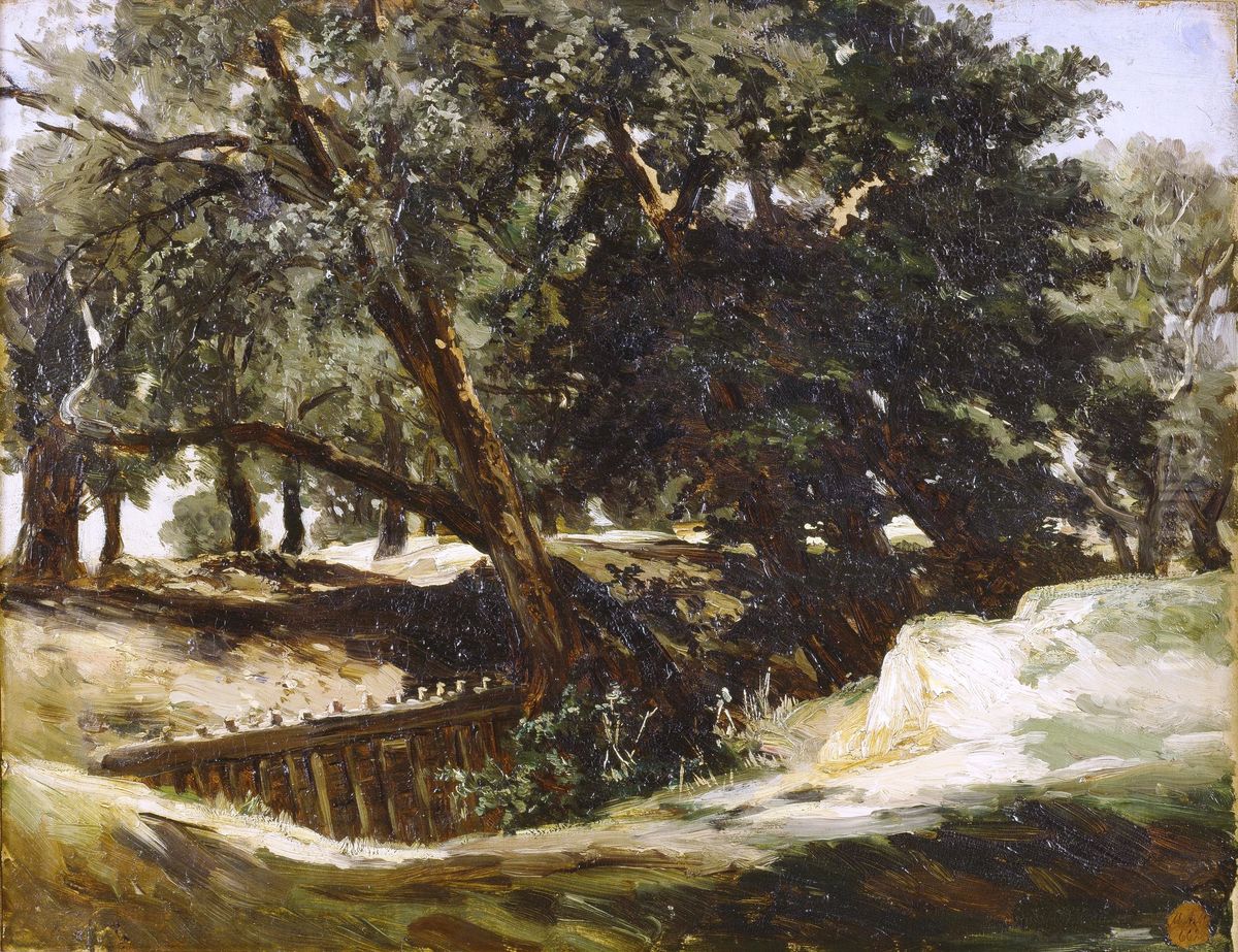 San Vicente de la Barquera Oil Painting by Carlos de Haes