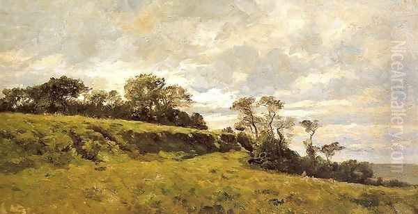 Cercanías de Douarnenez Oil Painting by Carlos de Haes