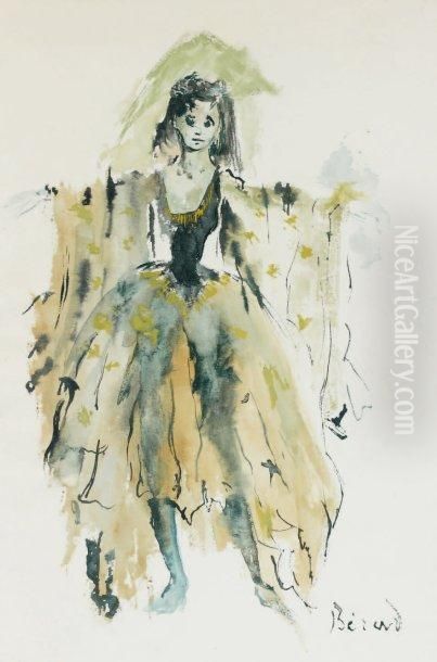 La Jeune Fille Endormie Oil Painting by Christian Berard