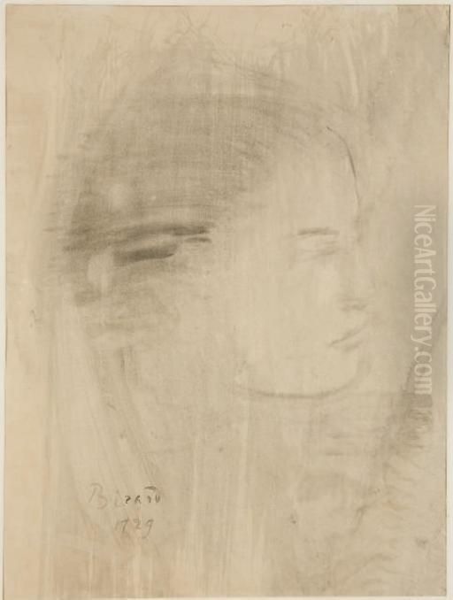 Ensemble De Deux Dessins Oil Painting by Christian Berard