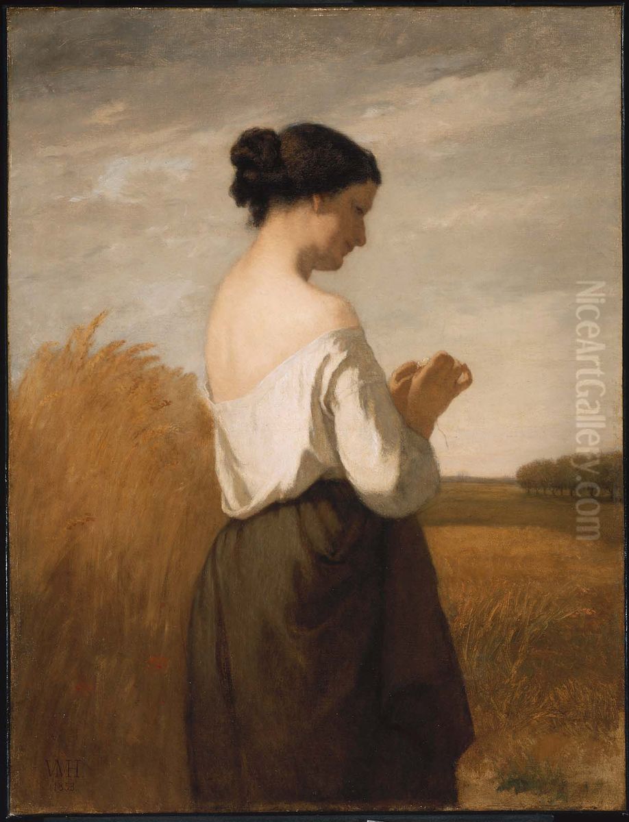 La Marguerite Oil Painting by William Morris Hunt