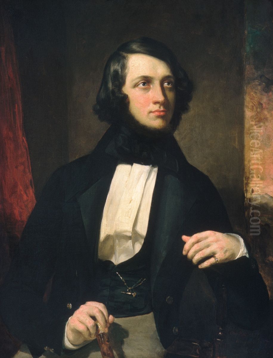 Alexander Van Rensselaer Oil Painting by George Peter Alexander Healy