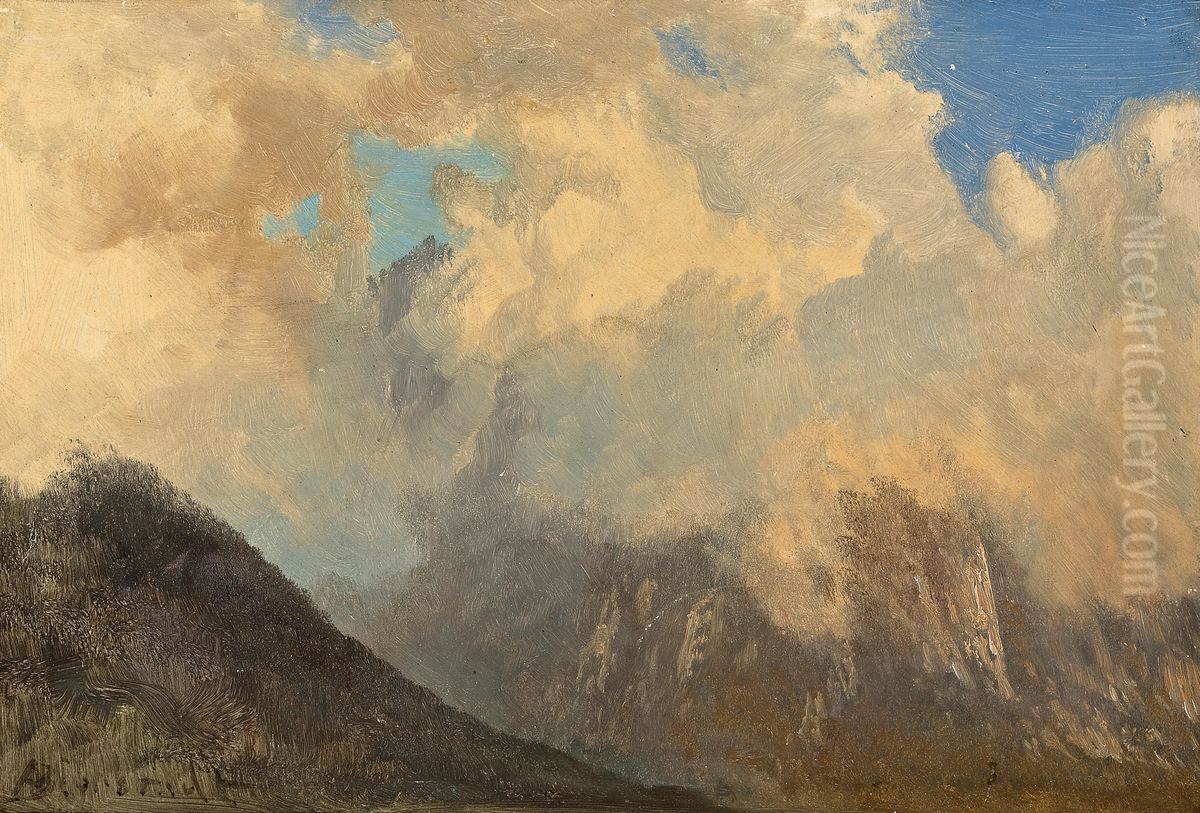 In The Tyrol Oil Painting by Albert Bierstadt