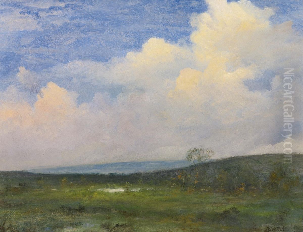 Clouds Over California Oil Painting by Albert Bierstadt