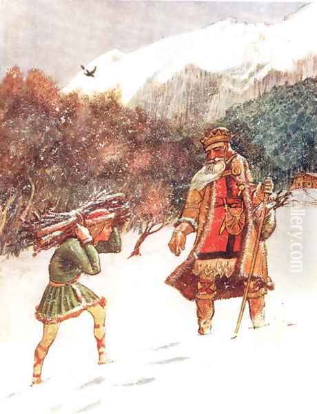 Good King Wenceslas Oil Painting by George Howard